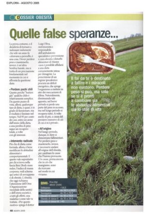 Intervista su giornale Explora